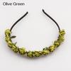 Rose Flower Headband Festival Wedding Garland Summer Beach Boho Floral Hairband
