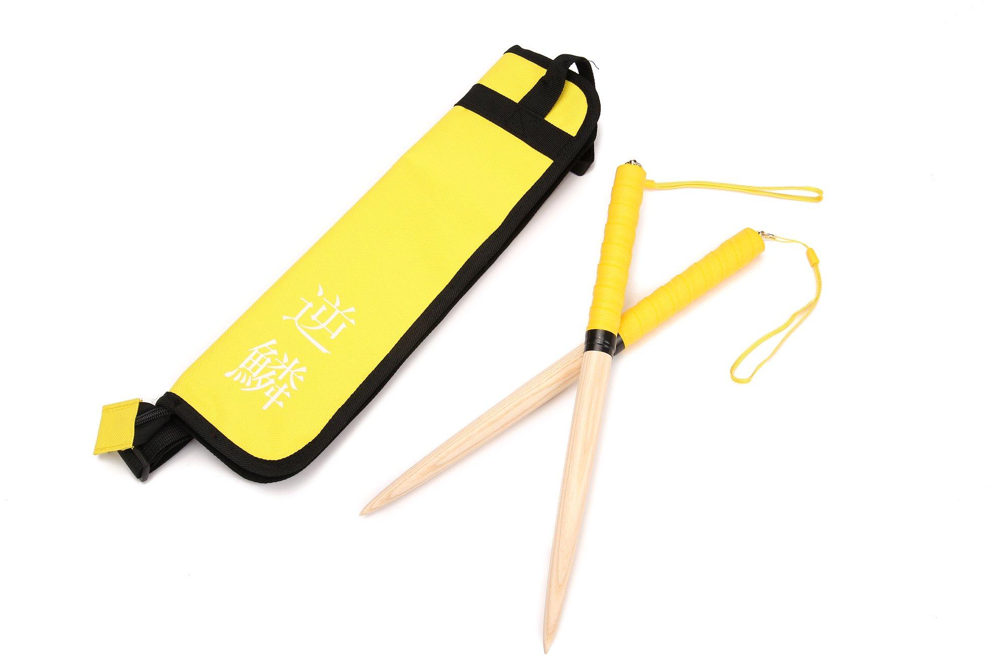 

Gekirin My Bachi, a tapered bat made from ward-run baseball bat material. Includes a strap for easy grip and a storage case. Made from ash wood with