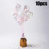 12inch 10pcs Ice Cream Balloons Birthday Wedding Party Decoration Long Strips Paper Confetti Latex Ballons Baby Shower Sprinkles