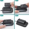Rechargeable Gamer Controller Replacement Battery Charging Kit for Xbox 360