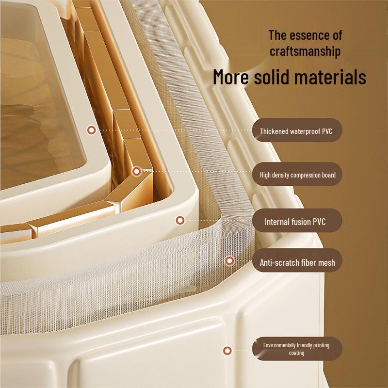 Faltbare Schaumbadewanne für Erwachsene und Kinder - Ganzkörper-Dampfbad, Duschwanne in großer Größe