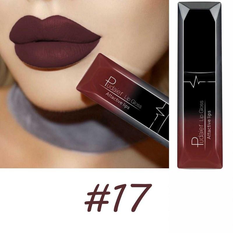 Matte Liquid Lipstick - Waterproof, Matte & Glossy, Nude To Red Hues - Long-lasting, Hydrating Formula - Waterproof Matte Velvet Lip Tint
