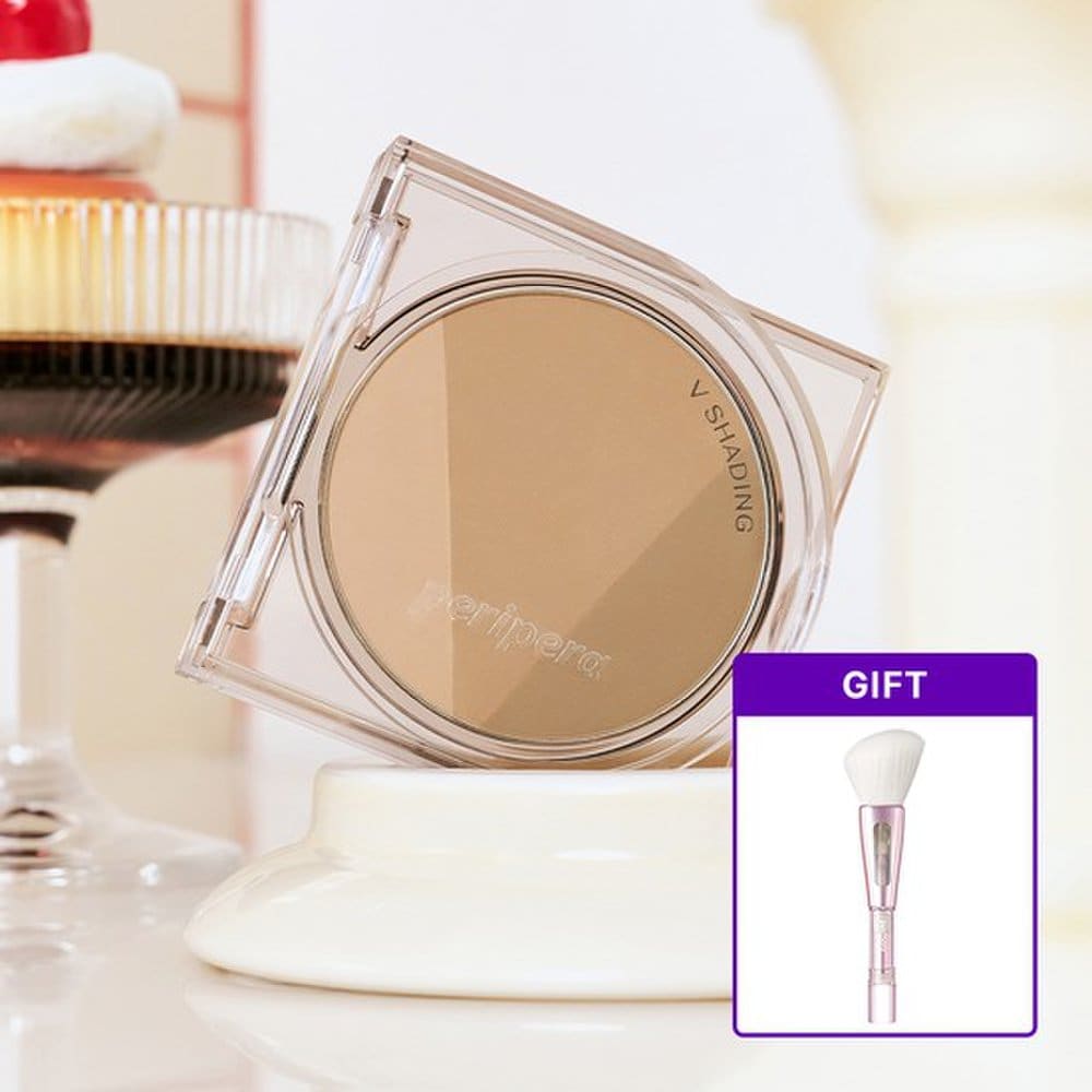 

Peripera V-Shading AD+ 3-Step Block Brush 9.5g 001 Natural Brown