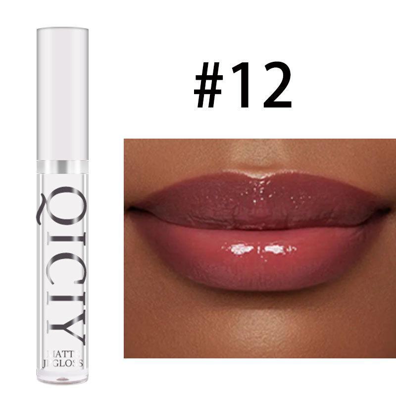 QICI Velvet Matte Lip Glaze Set - Non-Stick, New Makeup Essential