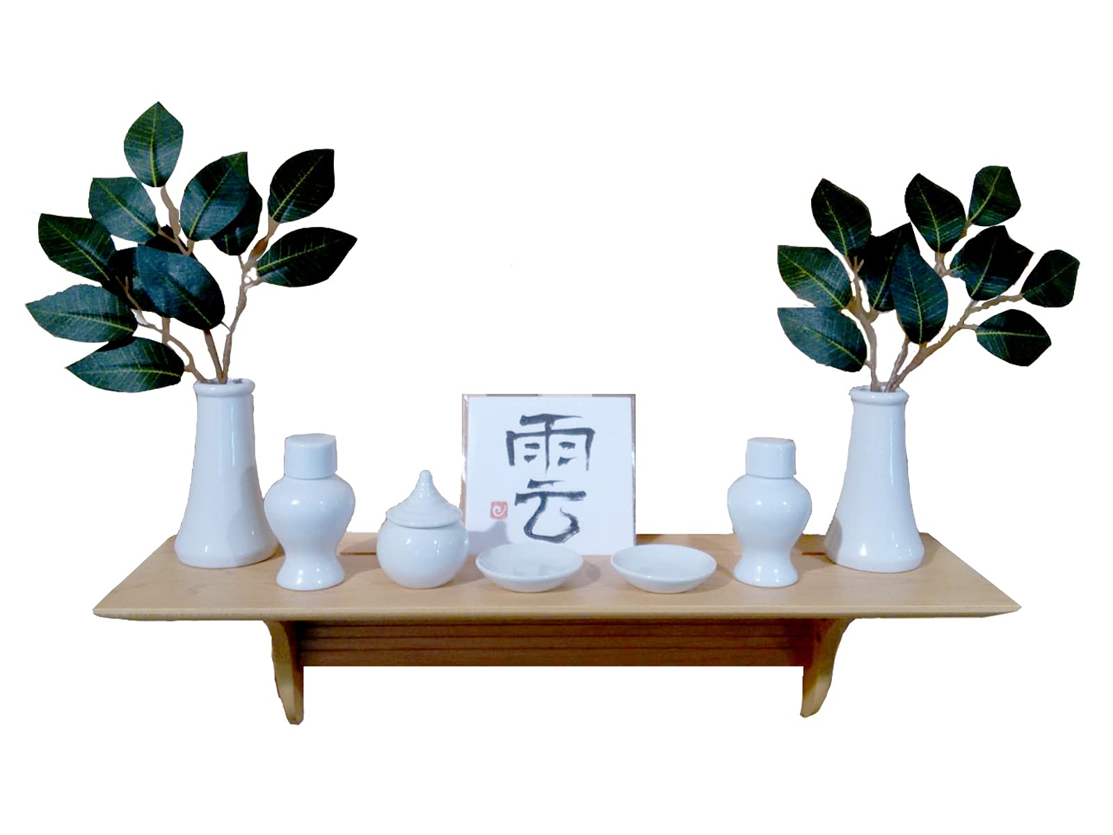 Kamidana no Sato Modern Kamidana Set kaede 905084 Natural Small