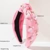 Female Sweet Love Knot Wide Edge Headband