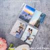 50pcs 61x88mm Clear Matte PP Photo Sleeves Sweetheart Foil Holographic Flashing for Kpop Board Game Trading Card Protector Cover