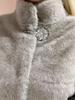 Women's Artificial Mink Fur Jacket, Autumn And Winter Short Fur Jacket, Environmentally Friendly Fur, Windproof And Cold Proof