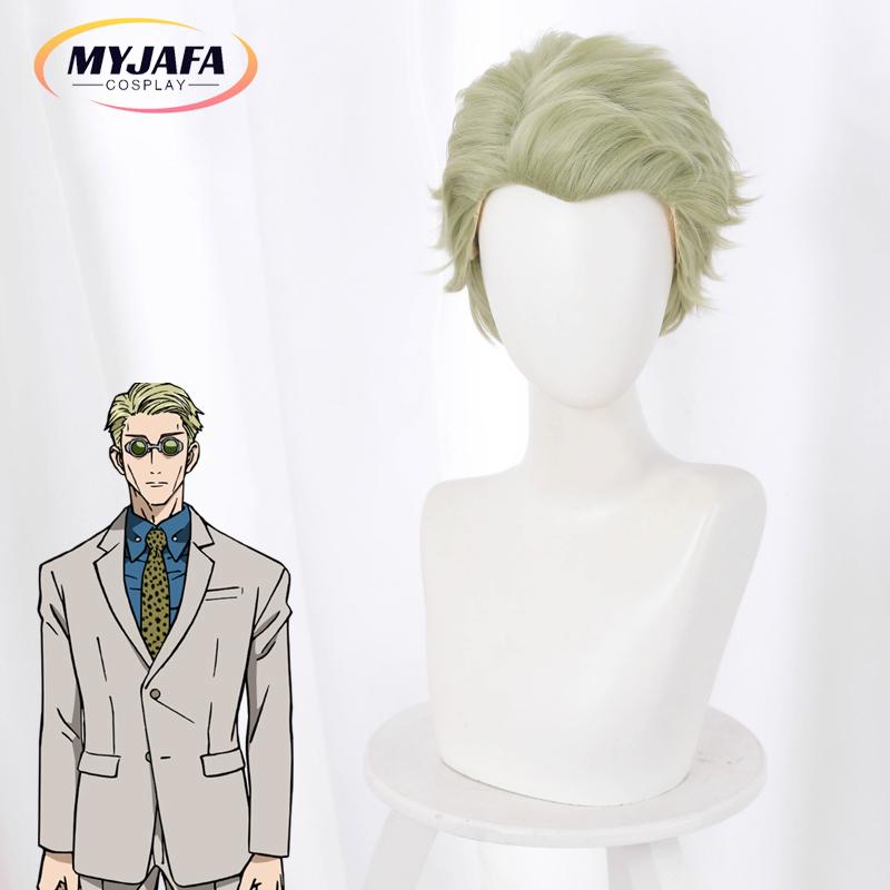 Pelucas de Anime Peluca de Cosplay de Nanami Kento Corbata de Cosplay Corbata Accesorios Atrezzo Lentes de Gafas