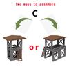 Small Particle Building Block Scale Model War Toy Equipment Rack Scale Model Rifle Assembling Military  Compatible with  Building Block Set