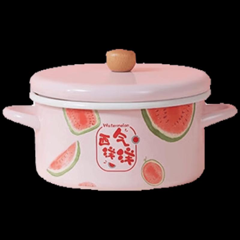 COOKER KING Fruit Series 20cm Enamel Soup Pot