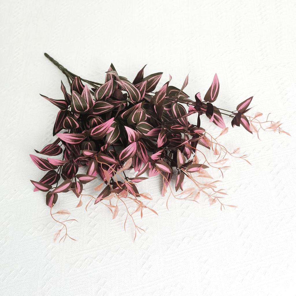 Simulation Plant Clematis Honeysuckle Leaves, Simulation Wall Hanging Hanging Rattan Decoration, Wedding Scene Auditorium Decoration