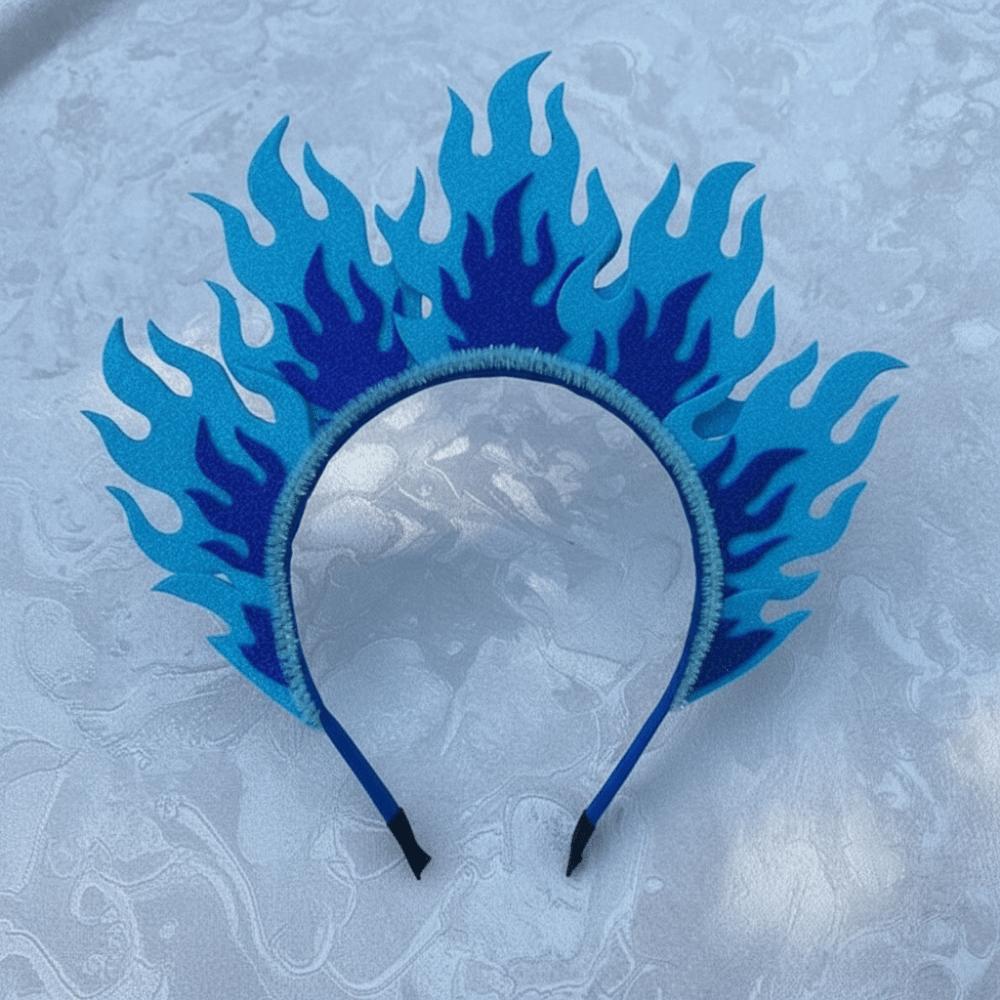 Bequemes Halloween-Haarband Feuerförmig Feuerförmiges Stirnband Cosplay-Party