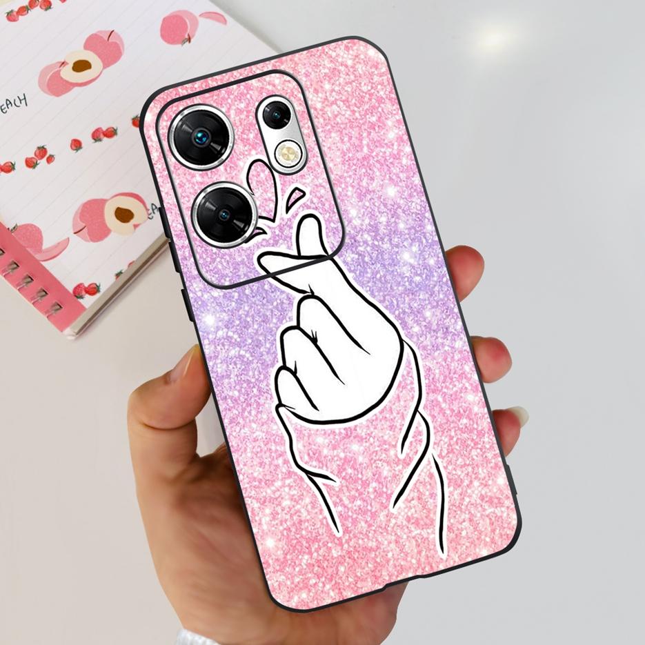 For Infinix Zero 30 4G Case X6731B Cute Cat Butterfly Cover Soft Silicone TPU Phone Case For Infinix Zero 30 5G Zero30 4G Fundas Infinix Zero 30 5G