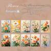 Dark Phantom Ichigu Hanamachi Series: Letterpress Embossed Paper Journal Decorations - Set of 6 Types
