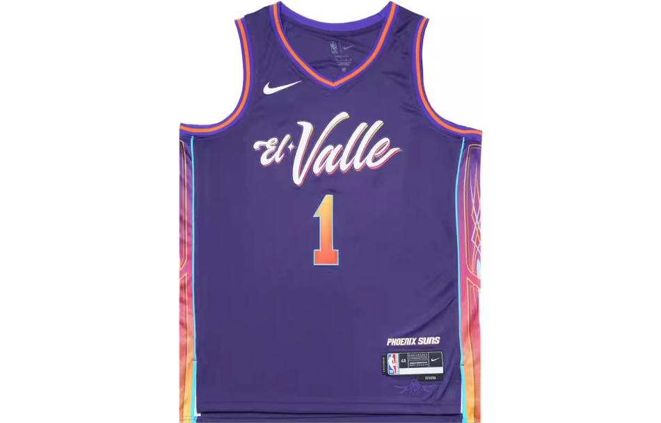 

Мужская майка Nike Swingman Devin Booker Phoenix Suns City Edition 2023/24 Nike Dri-FIT Nba DX8516-537 XL