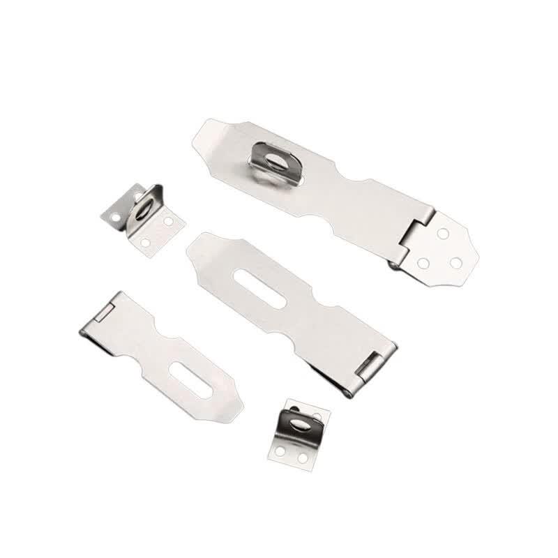 Heavy-Duty Stainless Steel Hasp Lock Set