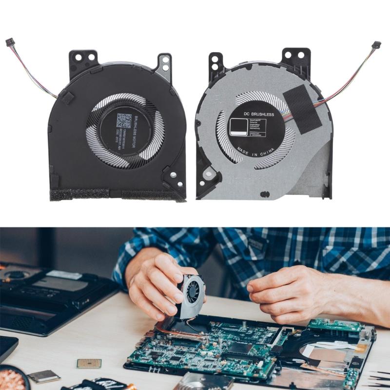 Ersatz-CPU-GPU-Kühllüfter für ROG Z13 X GZ301Z Laptop Optimierte Wärmeableitung