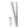 Portable USB Curling Iron Heats Up Fast Mini Dual Purpose Hair Straighteners Portable Hair Curler Flat Iron for Short Hair