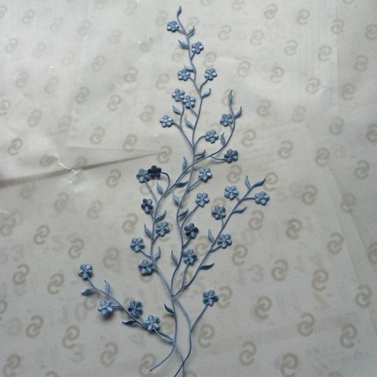 3D Blumenapplikation Pflaumenblüte Stickerei Pullover Kleid Bluse Dekor DIY Nähen Patch Kleidung Zubehör Hochzeit Party Kleidung Schmuck