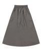 Mucent Airy Cargo Elastic Long Skirt (2 Colors)