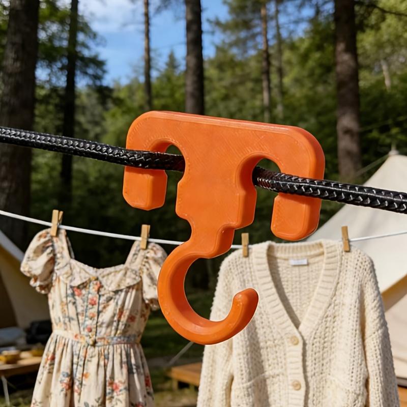 Campinghaken - Geeignet für Zelte, Wasserflaschen, Rucksäcke, Lampen und andere tragbare Campingausrüstung - Mit robustem Design