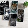 RA16 Leopard Transparent Phone Case for LG K22 K30 K40 K40S K41 K42 K50 K50S K51 K51S K52 K61 K62 K71 K92 Q60 Q61 V40 V50 V60