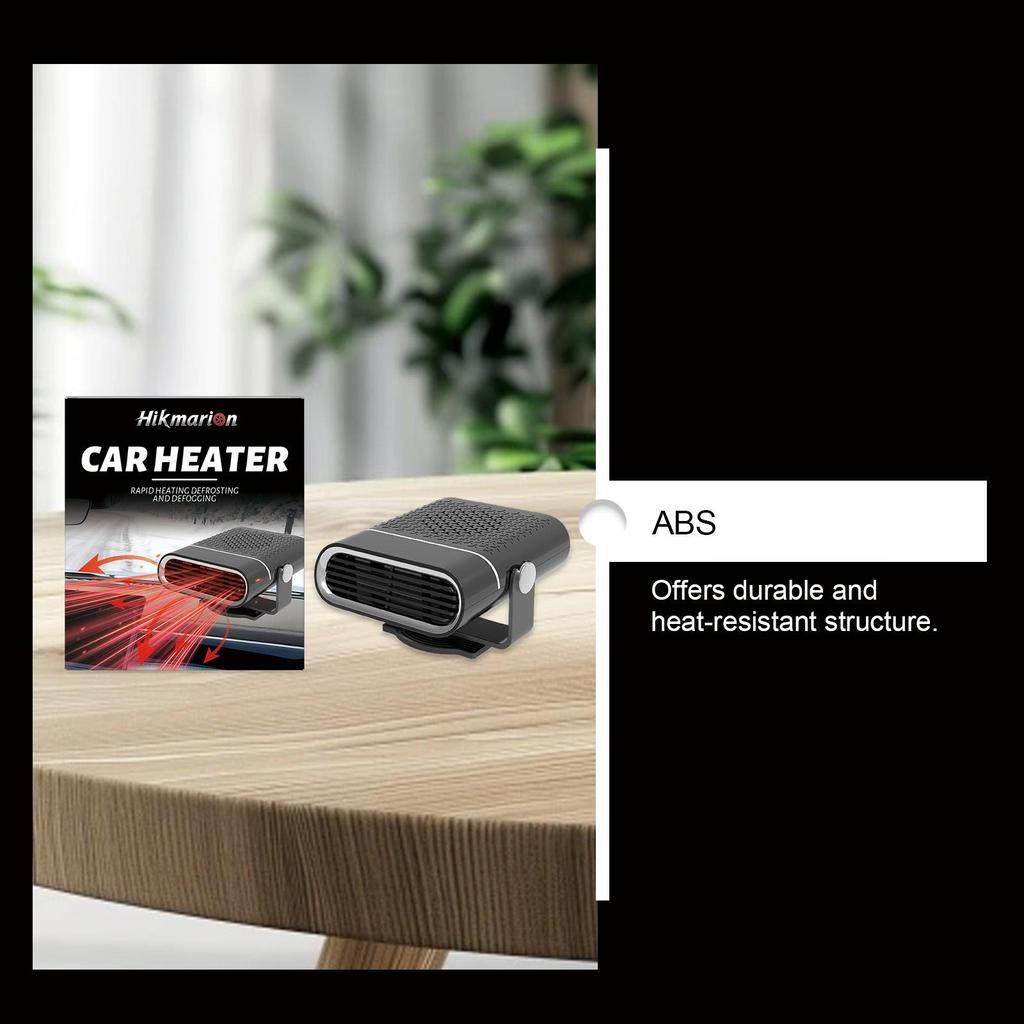 Hikmarion Car Mounted Heater/ Dual Function Defroster Defogger Fast Heating Auto Windshield Frost