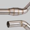 Stainless Steel Exhaust Silencer with Backpressure Drum for CFMOTO NK400/NK650