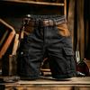 2026 Trendige Herren Mehrfarbige Lässige Outdoor Amerikanische Arbeitskleidung Kurze Hose mit Mehreren Taschen Herren Mode Shorts Hosen