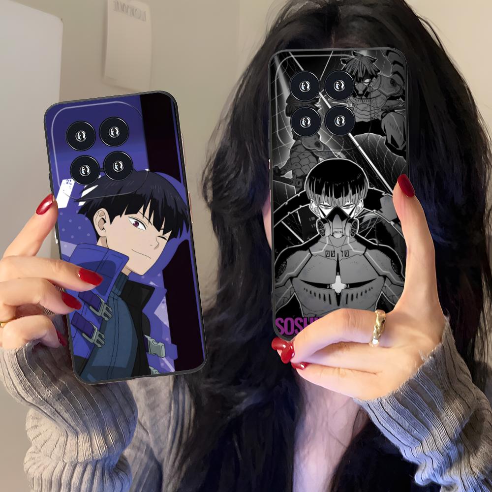 Kaiju No.8 Hoshina Soshiro Phone Case for Xiaomi 15 14 13 12 Mi 11 T Ultra Lite Pro S X 5G Colorful Printing Cover Pretty Luxury