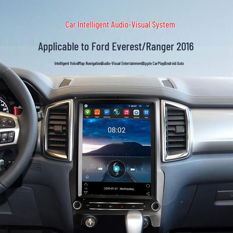 

Compatible CarPlay Android 13 System for 2015-2022 Ford Everest, Ranger, and Endeavour. 4-core Android 13 System [2+32G] Left Seat