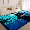 Alfombra de Pasillo Anime Muichiro T-tokito Lavable Antideslizante Alfombra de Área para Sofá y Sillas de Sala de Estar Felpudo de Cocina Alfombra de Área