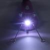 Elektrický epilátor na odstraňování chloupků nití z obličeje LED USB dobíjecí bezdrátový automatický epilátor s bavlněnou nití Růžový