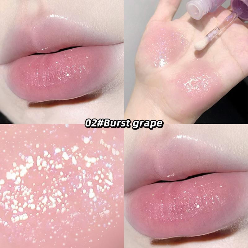 

GEGE BEAR Crystal Jelly Увлажняющее масло для губ Прозрачный осветляющий блеск для губ