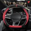 For Dacia Duster P1310 Hybrid -2026 Car Steering Wheel Cover Soft Suede Leather Steering-Wheel Cover Wrap Car Accessories
