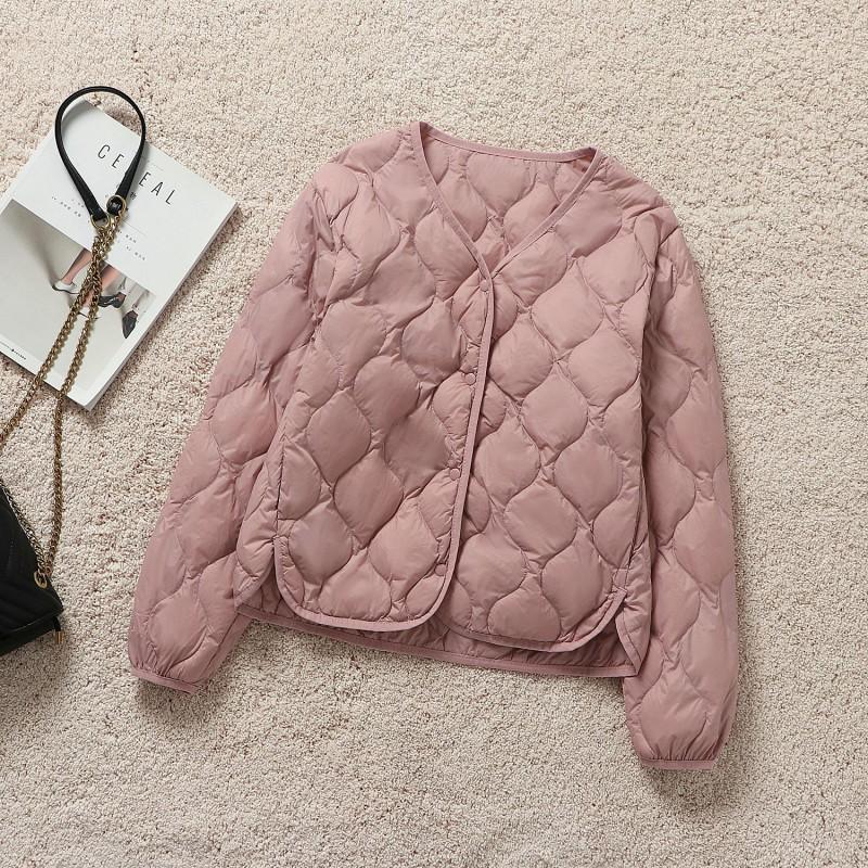 Womens Lightweight Short Down Vest No Collar Slim Fit Outerwear Urban Commute
