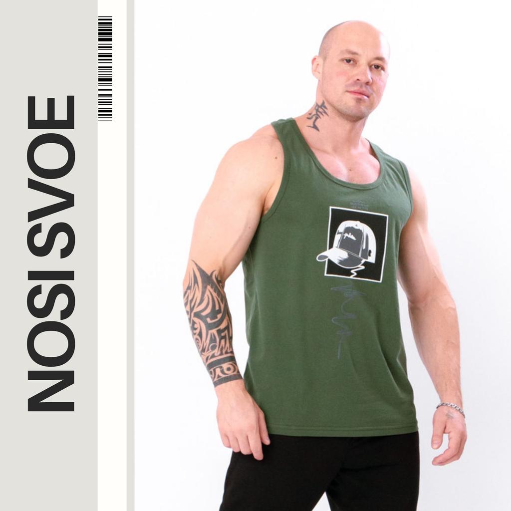 Men’s Summer Top – Lightweight & Breathable Fabric, Summer, 8013-001-33-of HC