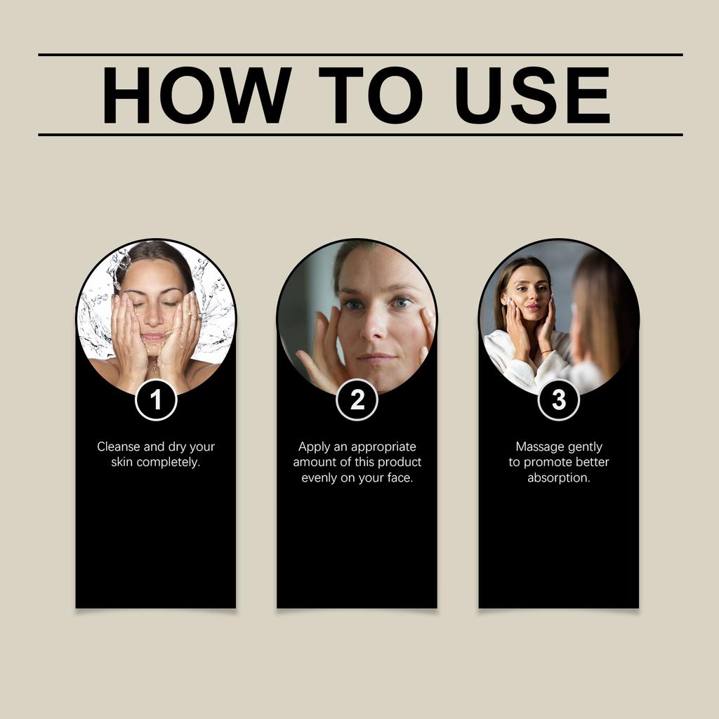 HOYGI Facial Serum Fade Fine Lines Firming Skin Shrink Pores Anti Aging Brightening Essence Skin Care Moisturizing Gentle Lotion