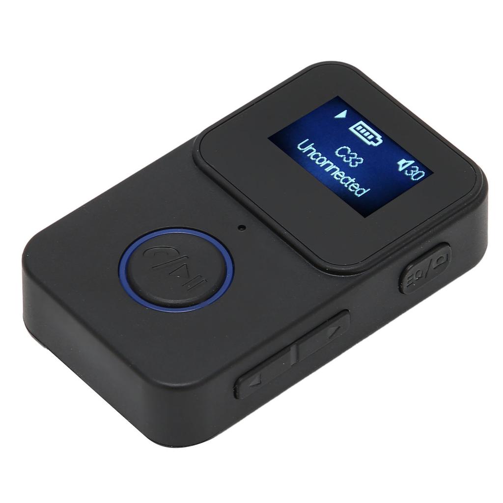 C33 BT 5.0 2 in 1 Audio Adapter Dual Signal Wireless Audio Adapter with LCD Display