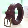 Women's Metal Buckle Casual Hollowed-out Decorative Belt, Women's Non-perforated Dress Belt