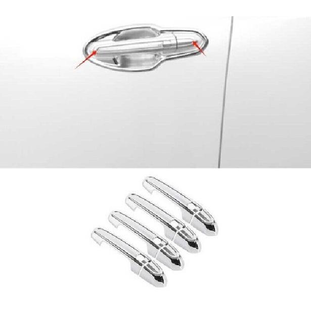 For Cadillac XT4 2019-2024 chrome Exterior Outside Door Handle Cover Trim 8pcs
