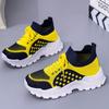 Sneakers women's autumn new casual versatile single shoes mesh breathable running platform dad shoes
