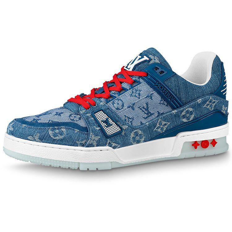 Louis Vuitton Trainers 'China Exclusive Denim Blue Red' 1A8TSK