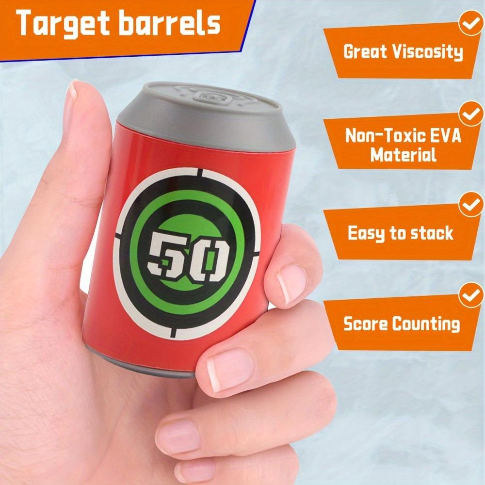 1 Set Soft Bullet Target Practice Toy for Boys Party Games Educational Shooting Practice Toys Christmas New Year Gifts for Kids
