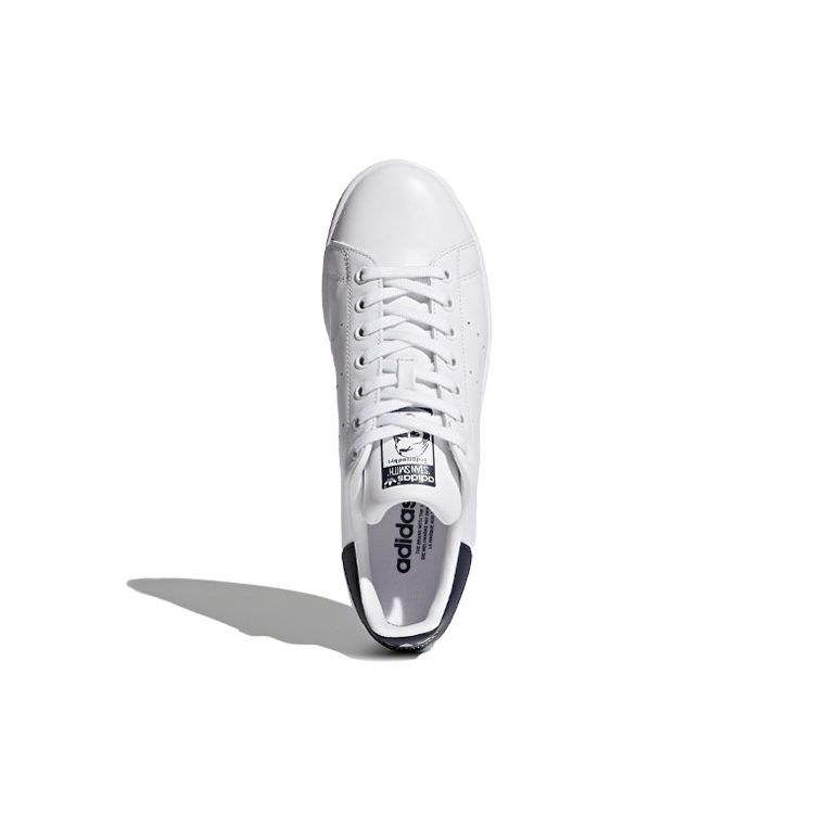 adidas Stan Smith Core White Unisex Sneakers Running-Bianco Nuovo-Blu Navy M20325