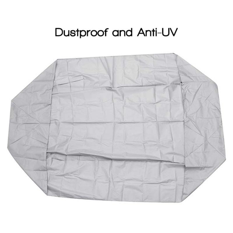 Dustproof Kayak Watertight Cover Water Crafts Cover Sun Resistant Inflatable Dinghy Boats Cover Protective Boats Cover
