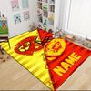 Custom Name Kansas City Chiefs Helmet Carpet Rug Customizable Soft Washable Anti-Slip Home Living Room Sofa Mats Personalized Rug. 0909425
