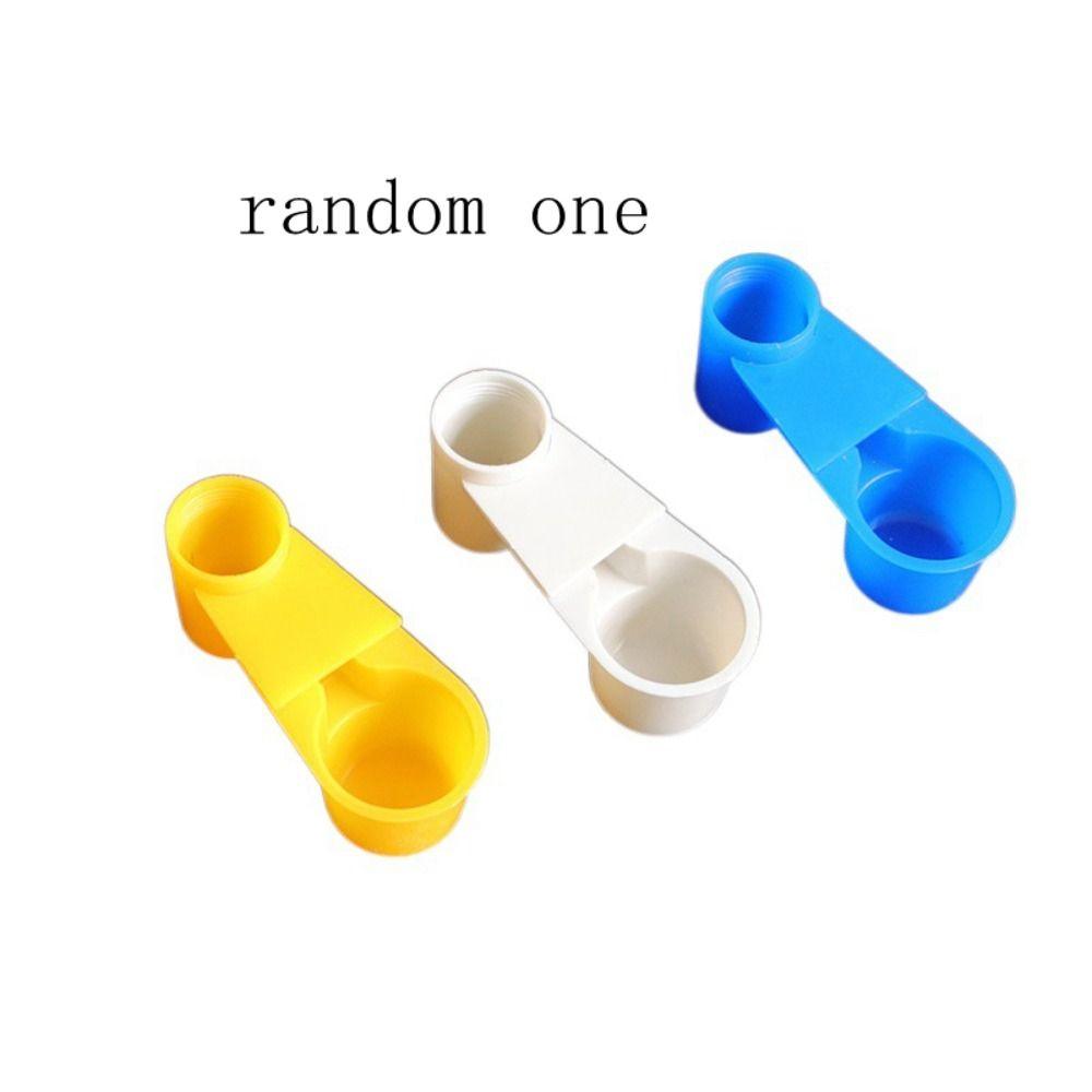 

Portable Bird Drinker Cup Convenient Double Nozzle Water Guide Bird Feeder Bird random