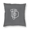 Nut And Bolt Square Pillowcase Polyester Linen Velvet Printed Zip Decorative Pillow Case Sofa Seater Cushion Cover Wholesale